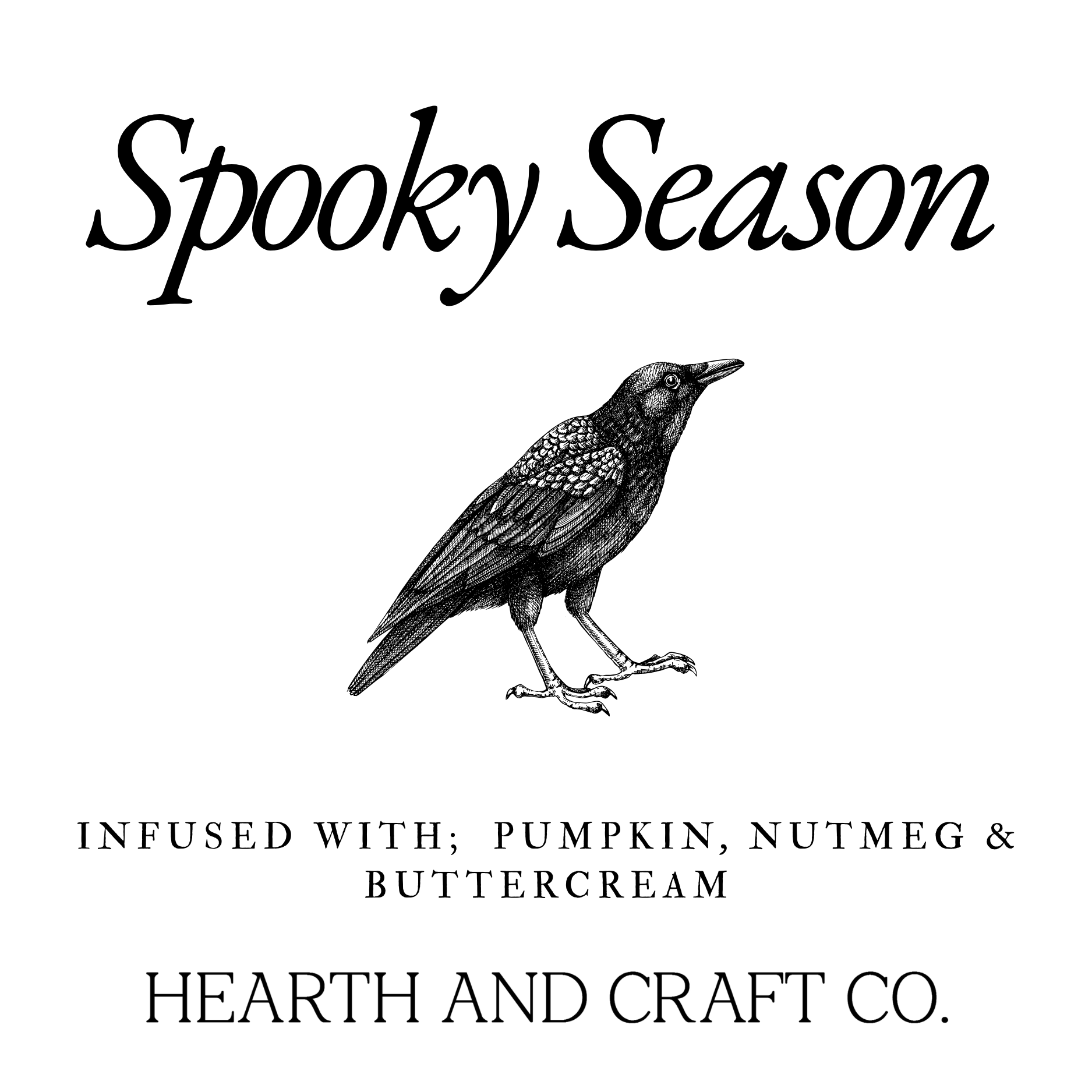 6oz October Tin Candle