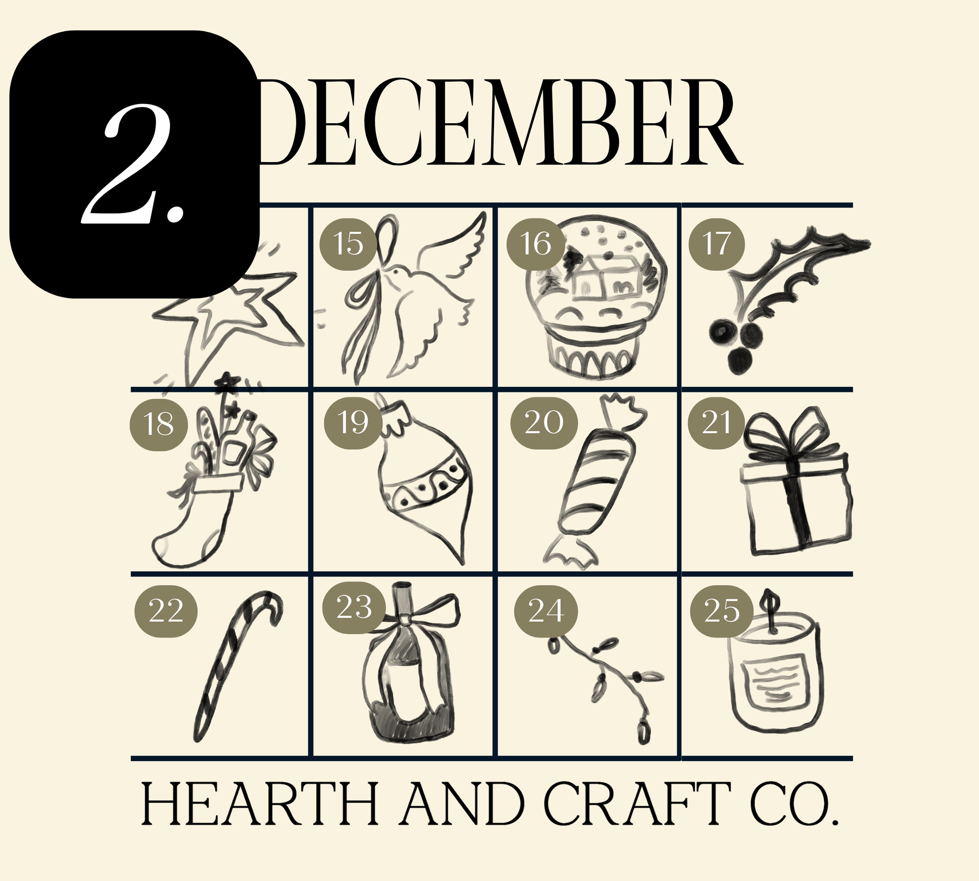 Vintage Green Holiday Candle [pre-order]