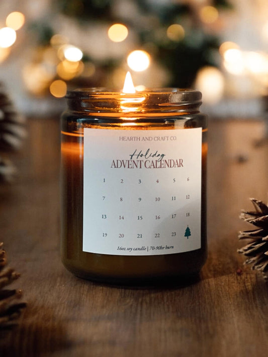 ADVENT CALENDAR CANDLE {pre-order}