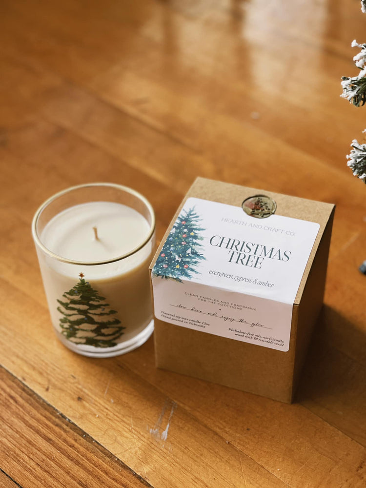 Christmas Tree Holiday Candle