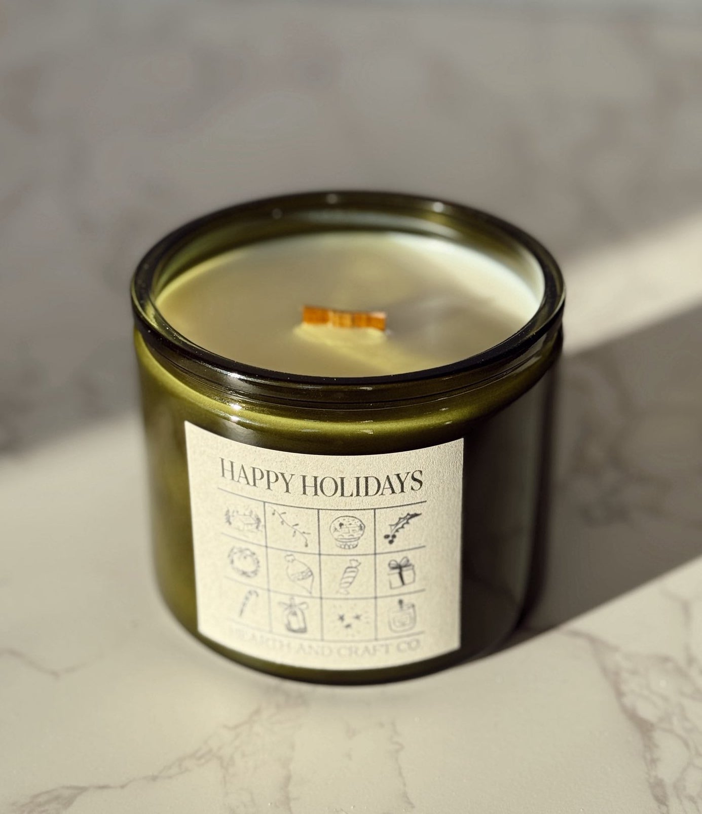 Vintage Green Holiday Candle [pre-order]