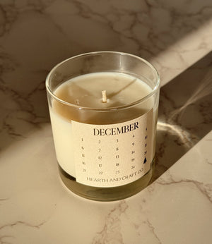 Old Fashioned Glass Holiday Candle [pre-order]