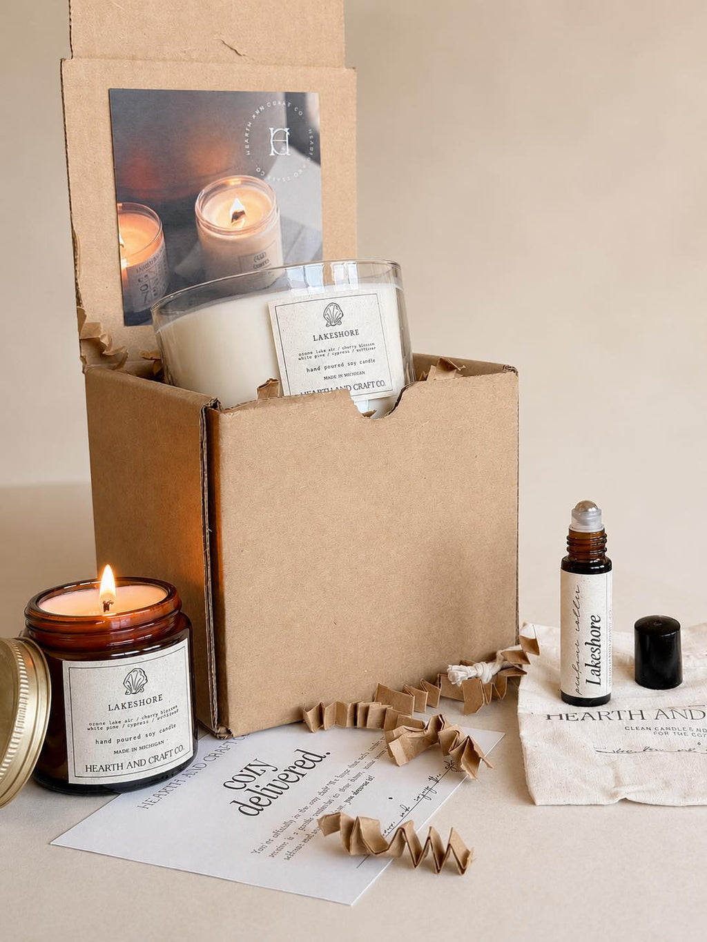Cozy Delivered Candle Subscription