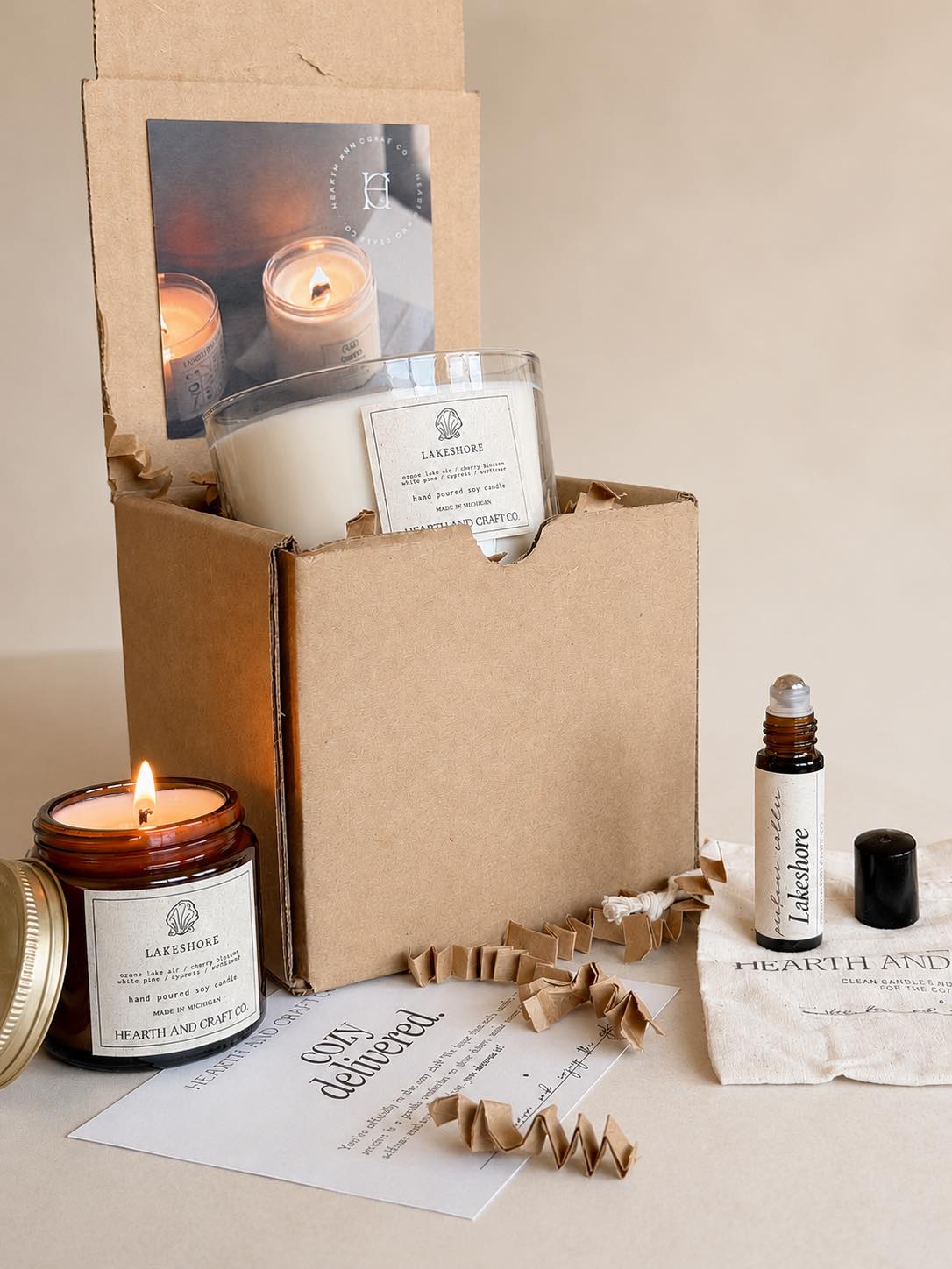 Cozy Delivered Candle Subscription