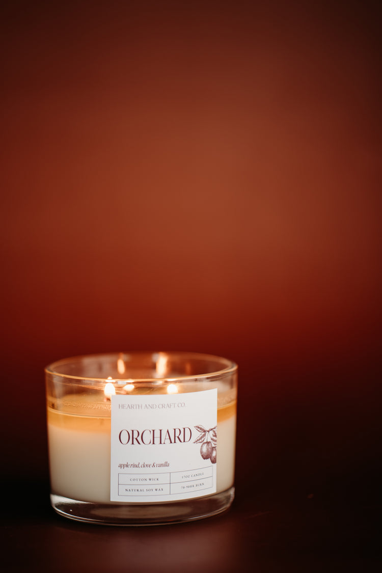 17oz (3 cotton wick) candle