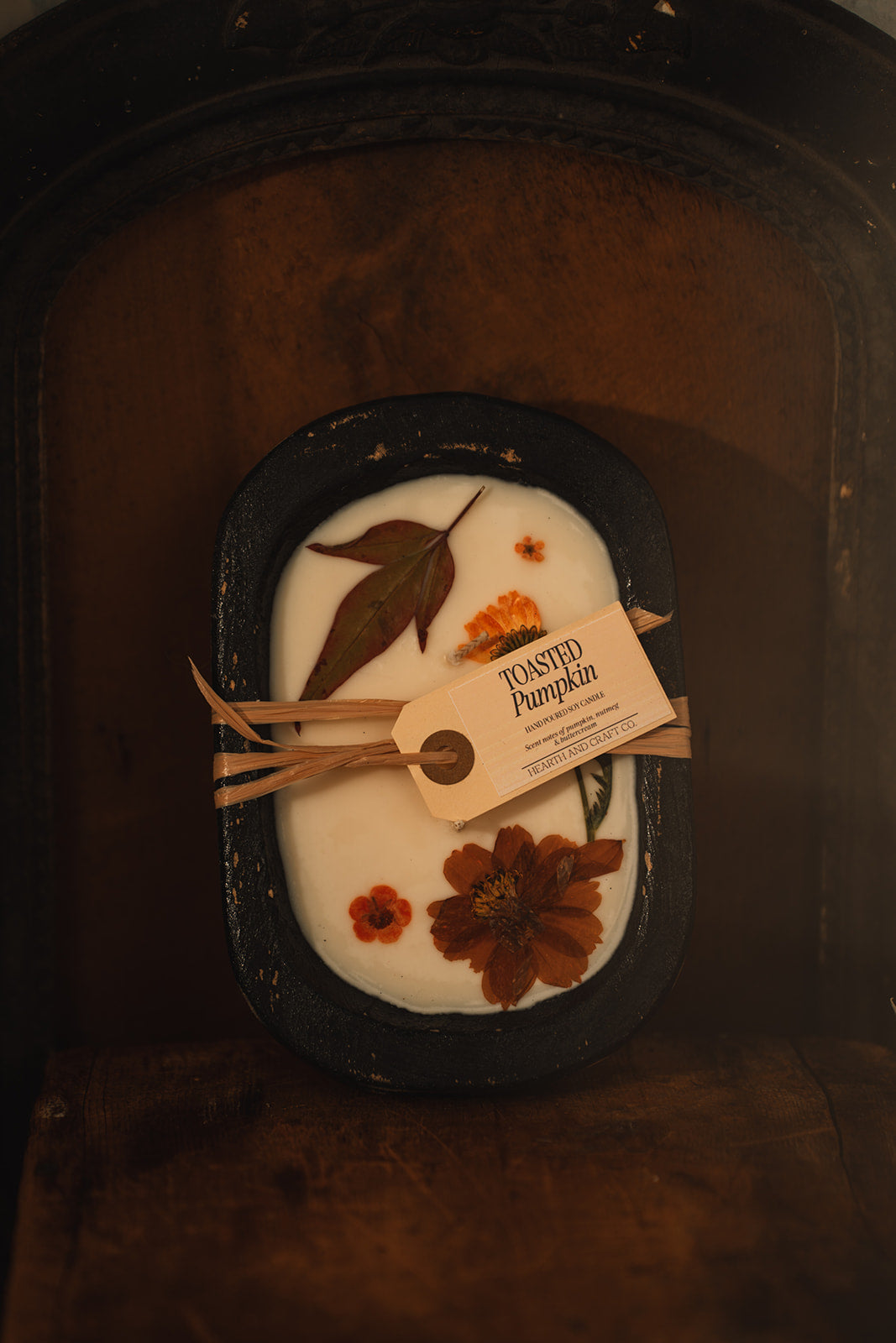Toasted Pumpkin Mini Dough Bowl Candle