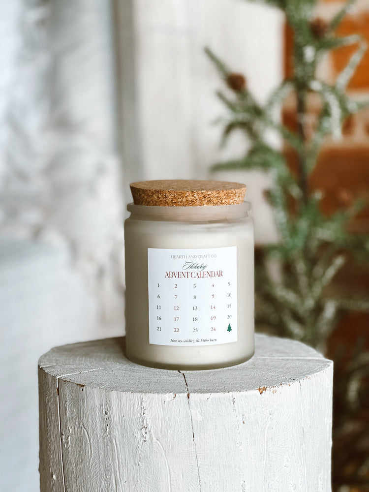 ADVENT CALENDAR CANDLE {pre-order}