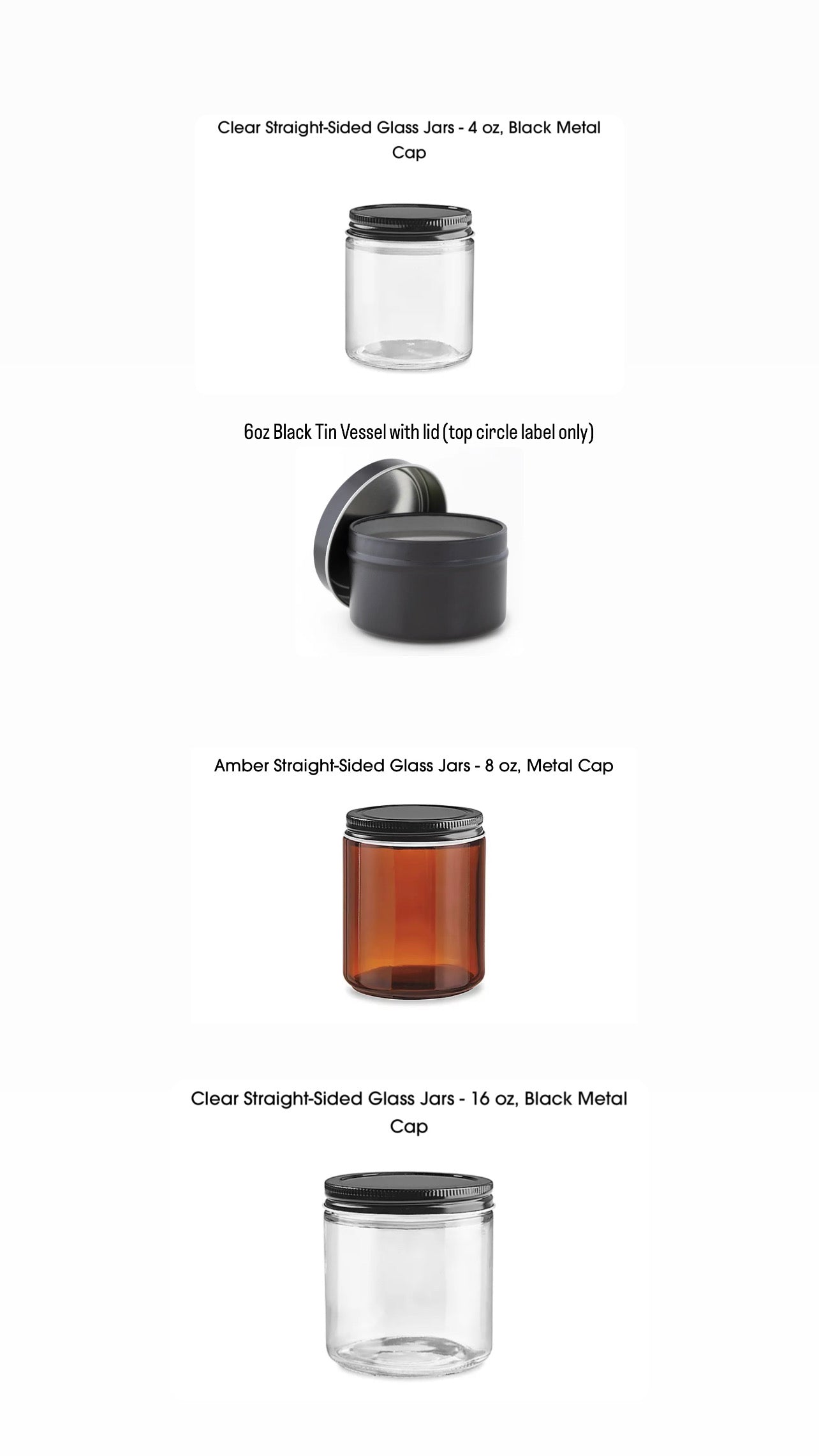 Private Label Candles ($150 order minimum)