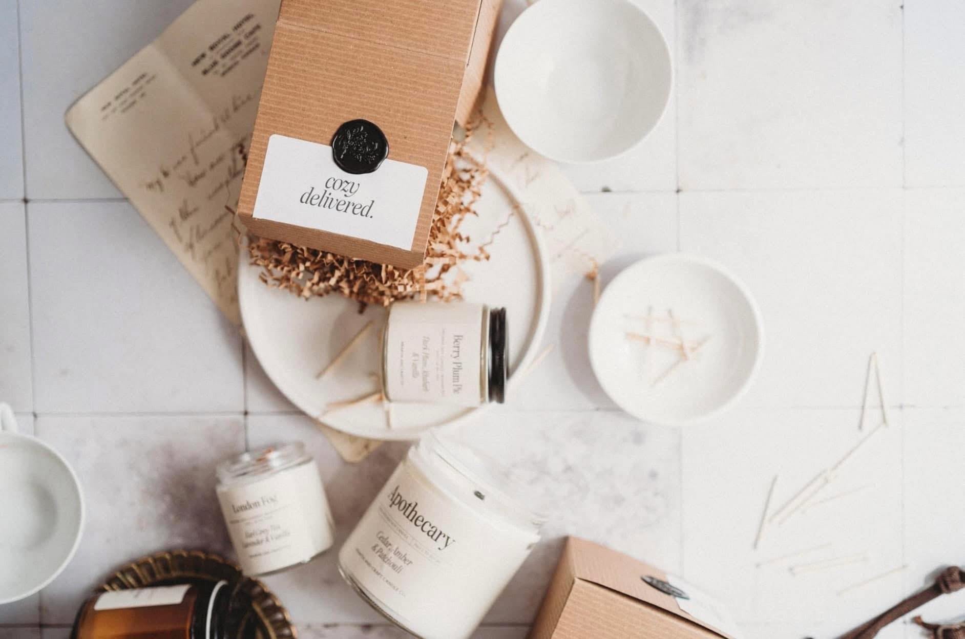 Cozy Delivered Candle Subscription Box