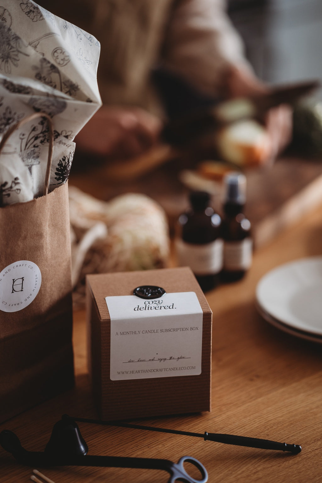 Cozy Delivered Candle Subscription Box